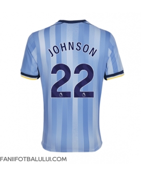 Tottenham Hotspur Brennan Johnson #22 Tricou Fotbal Replică 2024-25 Barbati Deplasare